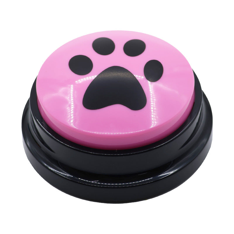Dog Talking Button Pet Communication Voice Recording Training Device