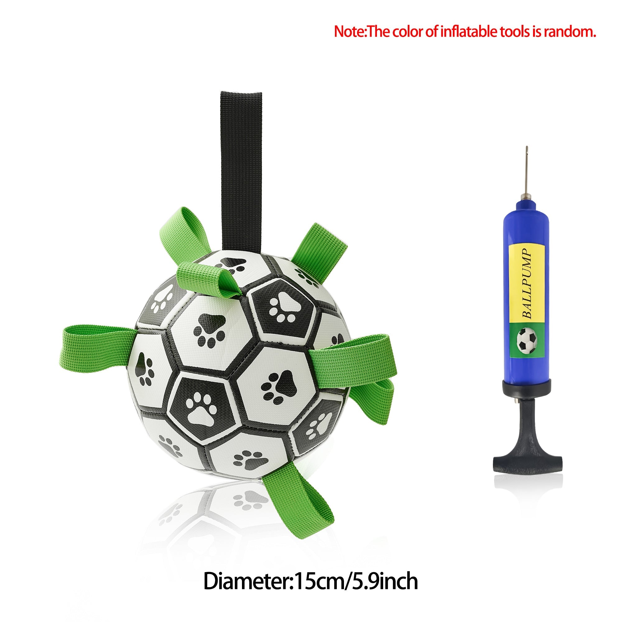 Interactive Dog Football Toy Soccer Ball for Outdoor Training