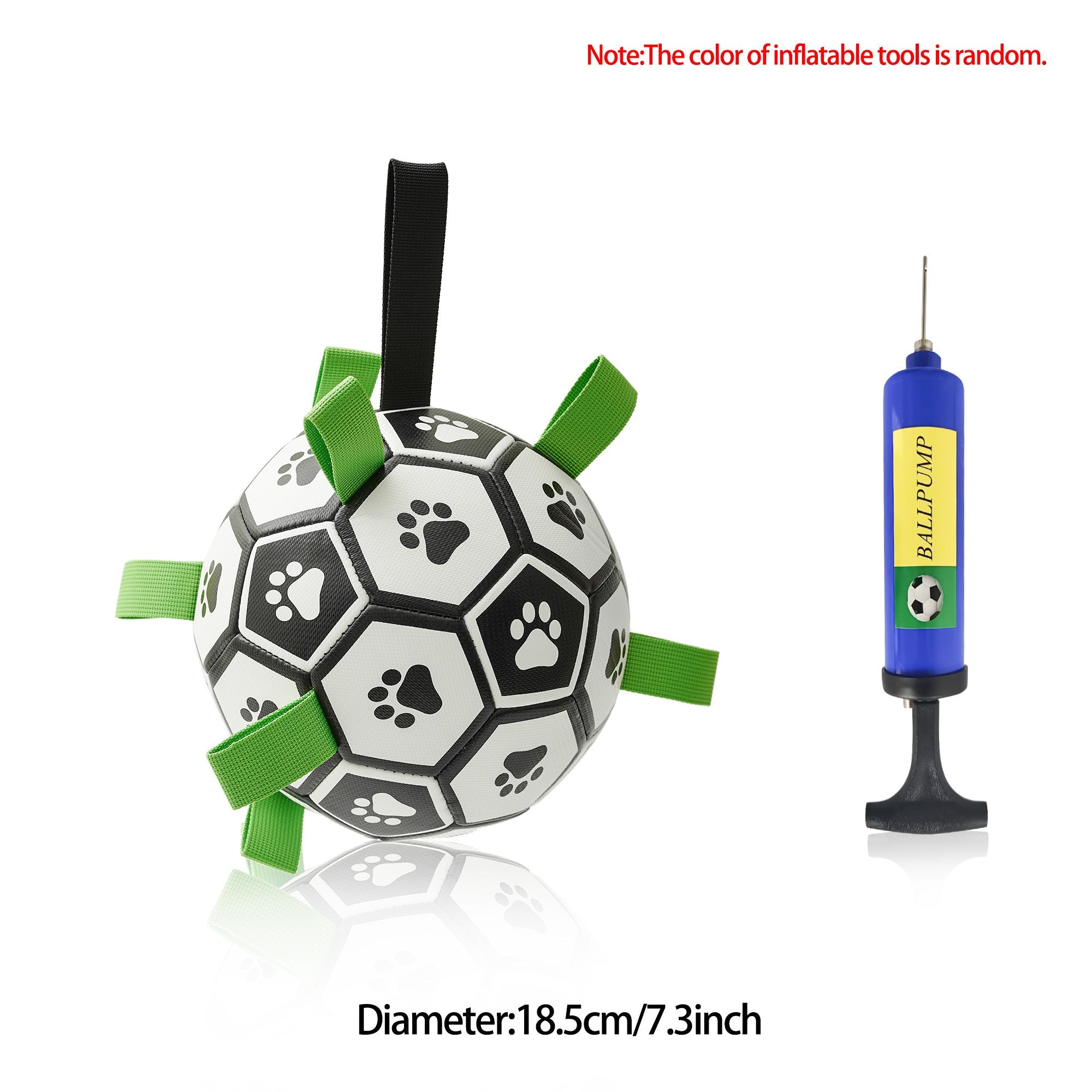 Interactive Dog Football Toy Soccer Ball for Outdoor Training
