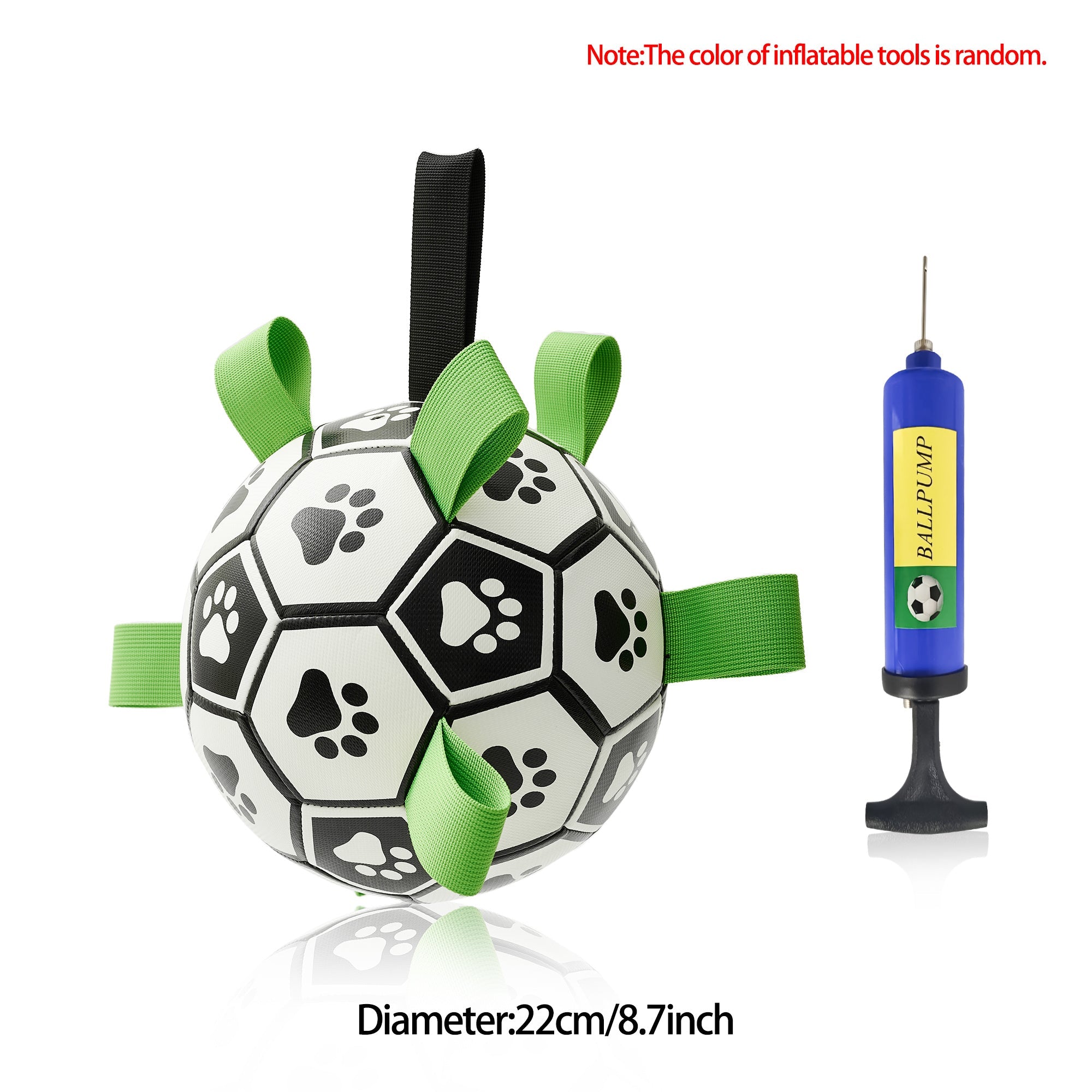 Interactive Dog Football Toy Soccer Ball for Outdoor Training