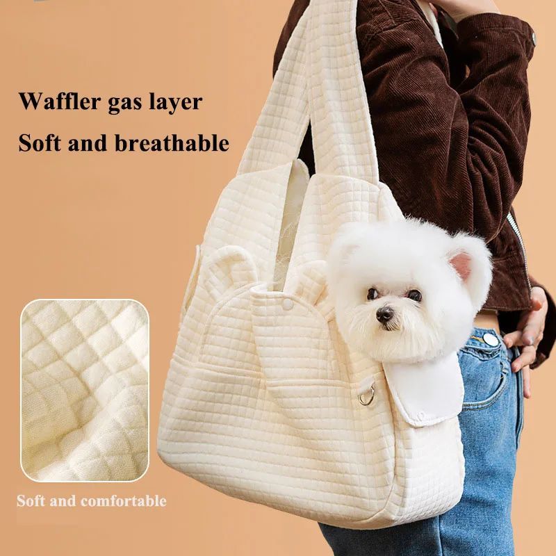 Pet Backpack Carrier Breathable Chest Bag for Dogs and Cats