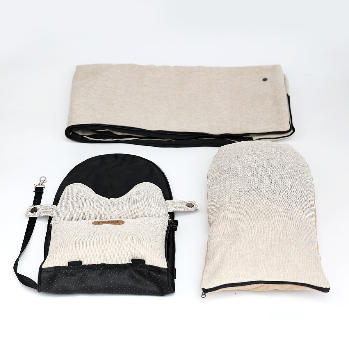 Portable Dog Car Seat Bed Carrier for Small Pets