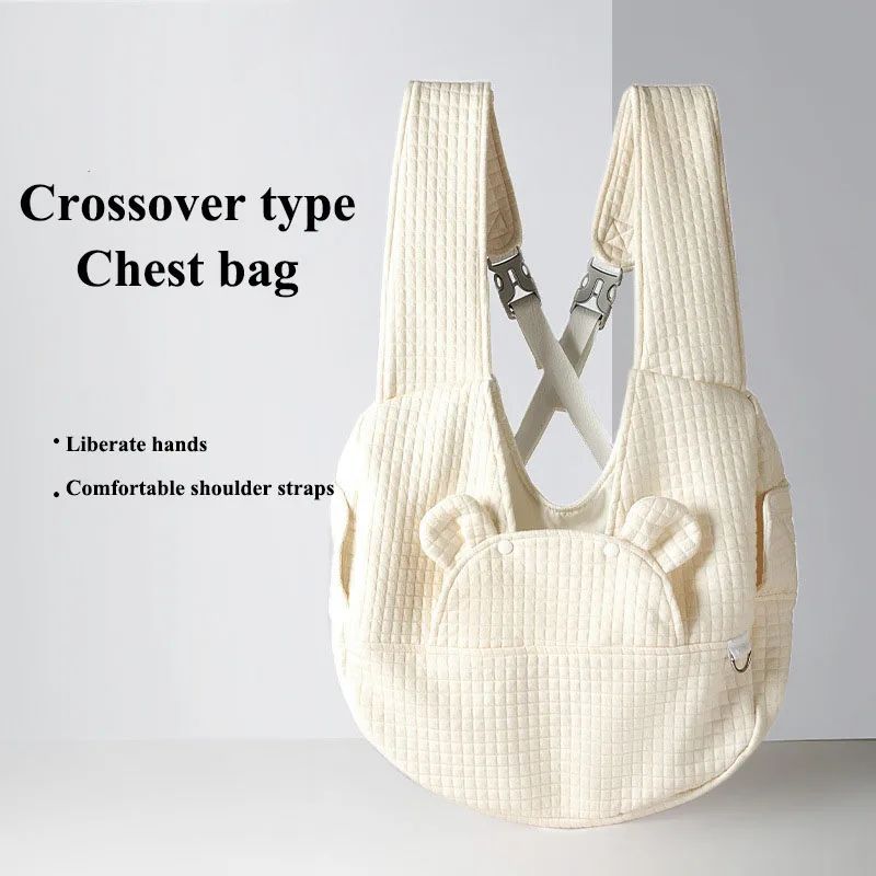 Pet Backpack Carrier Breathable Chest Bag for Dogs and Cats