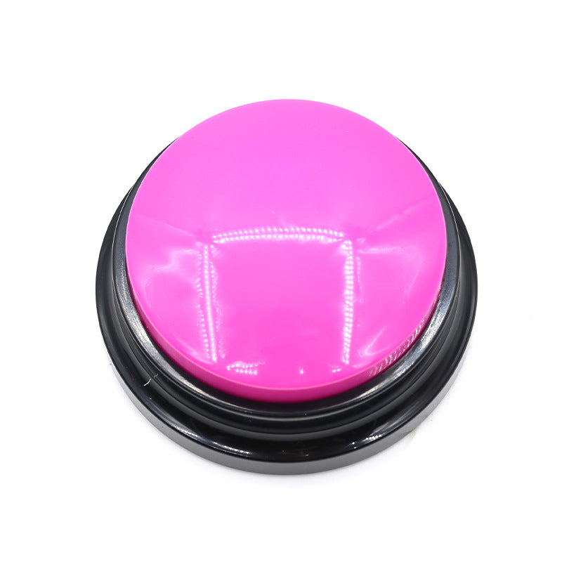 Dog Talking Button Pet Communication Voice Recording Training Device