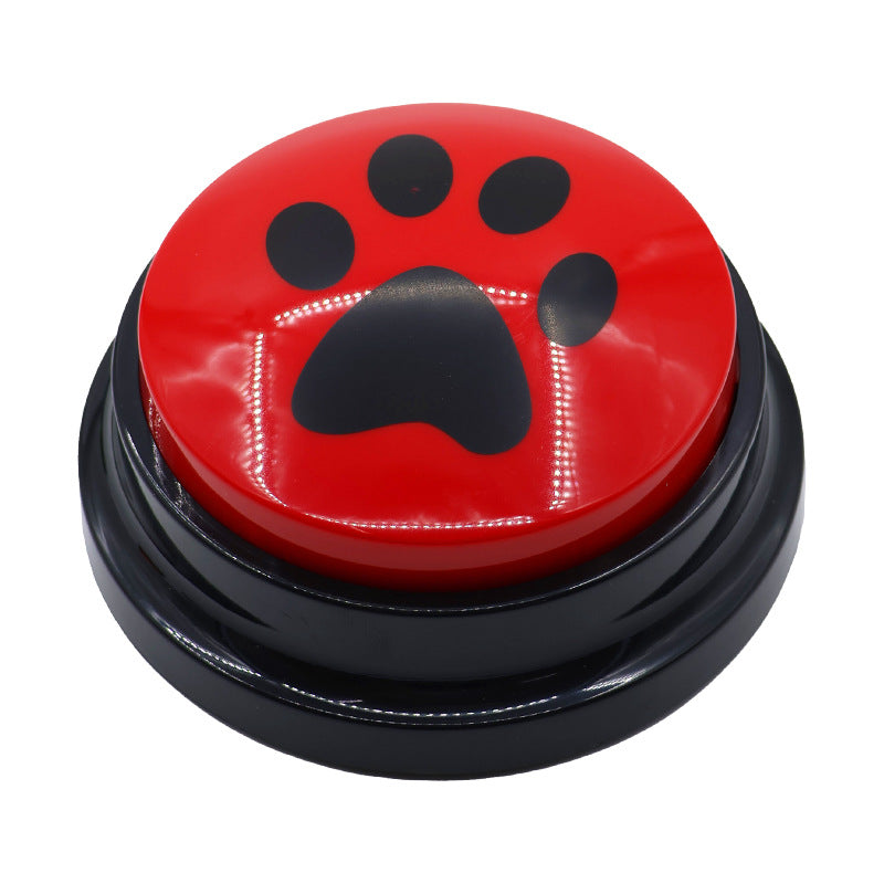 Dog Talking Button Pet Communication Voice Recording Training Device
