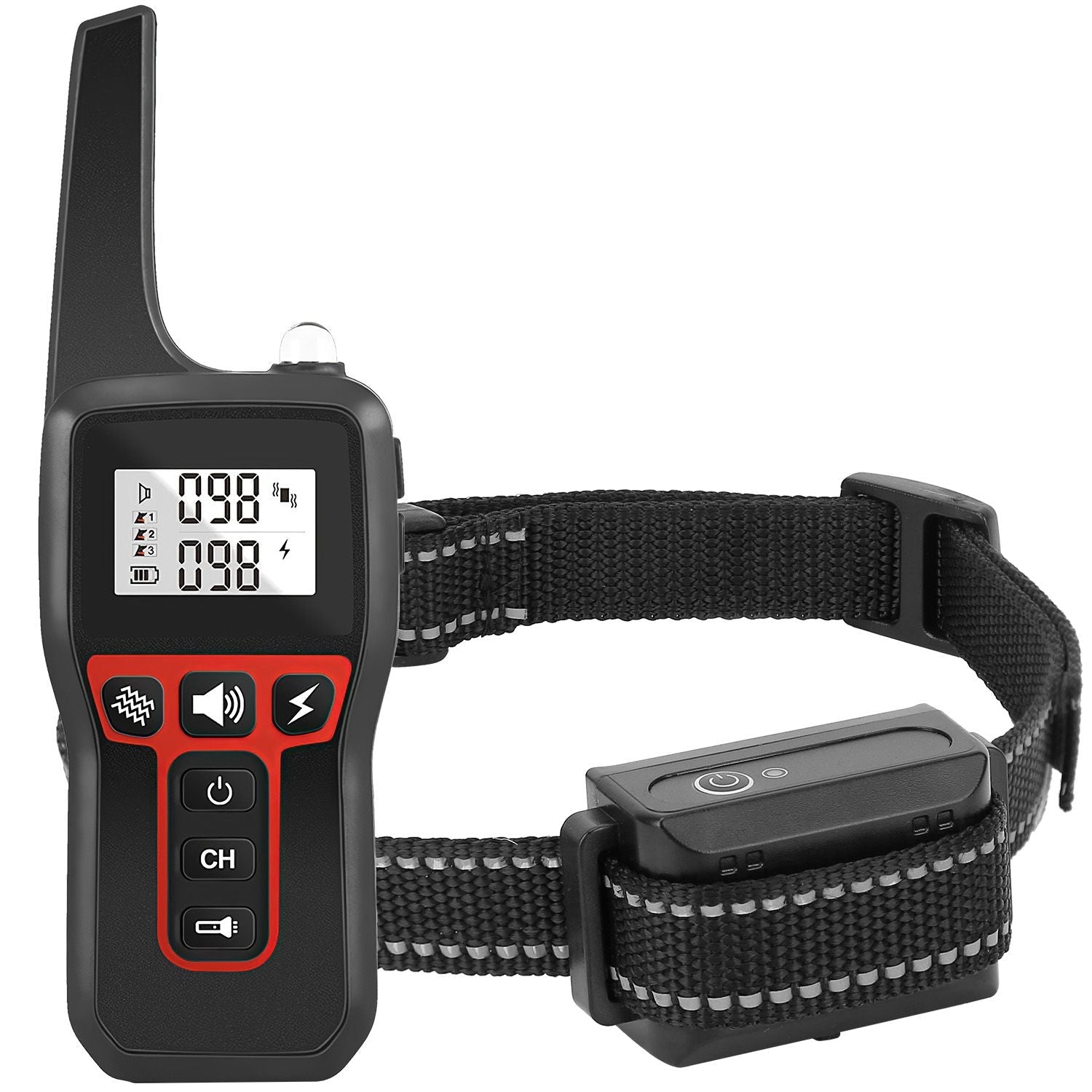 Long Range Dog Training Collar Waterproof Beep Vibration Shock